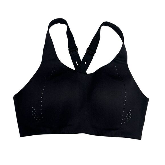 Lululemon Women's Size 34D Black AirSupport High Support Padded Sports Bra - Picture 1 of 10